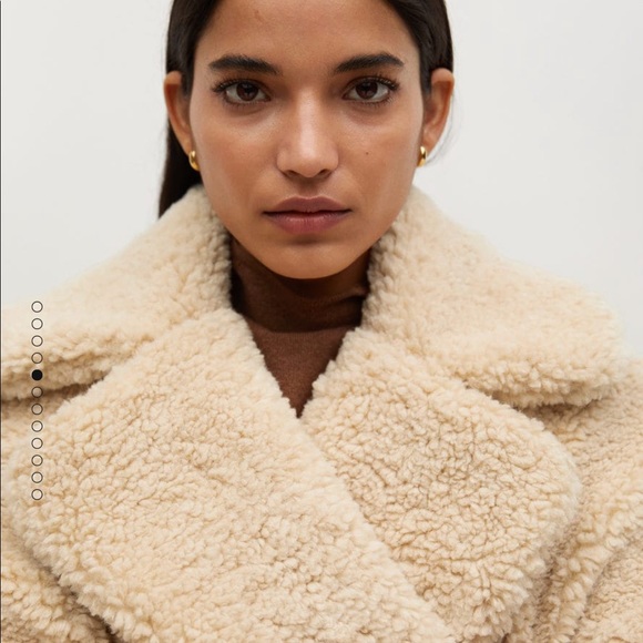 Mango oversized faux coat bloggers fav - Picture 2 of 13